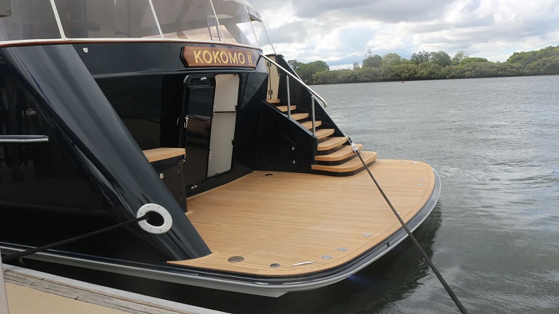 Kokomo II completes eight-month refit and extension