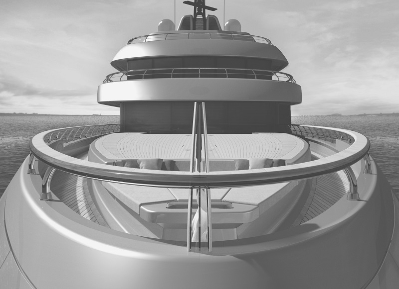 Interior of New 72m Megayacht Revealed by TISG and Giorgio Armani