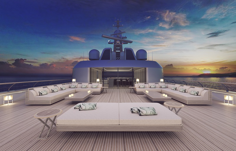 Interior of New 72m Megayacht Revealed by TISG and Giorgio Armani
