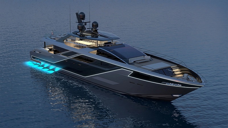 A Former Bugatti Designer Just Penned a New Line of Sculptural Superyachts