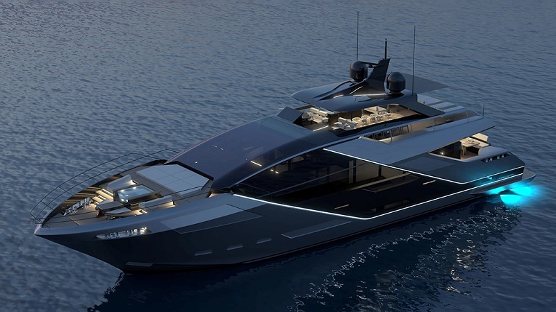 A Former Bugatti Designer Just Penned a New Line of Sculptural Superyachts