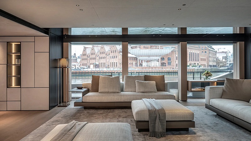First look inside Poland's largest superyacht Ace