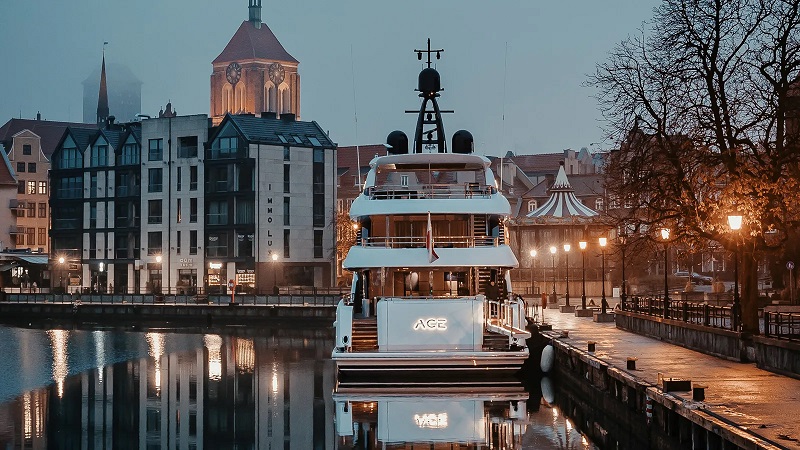 First look inside Poland's largest superyacht Ace