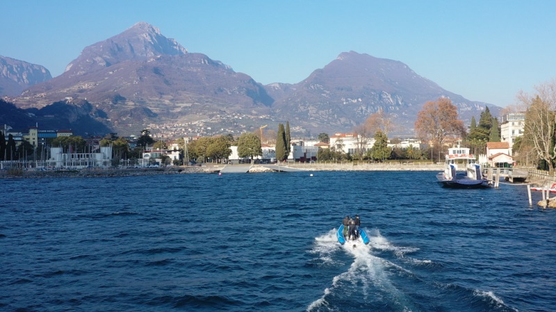 RS Electric Boats’ Pulse 63 takes to the water on Lake Garda