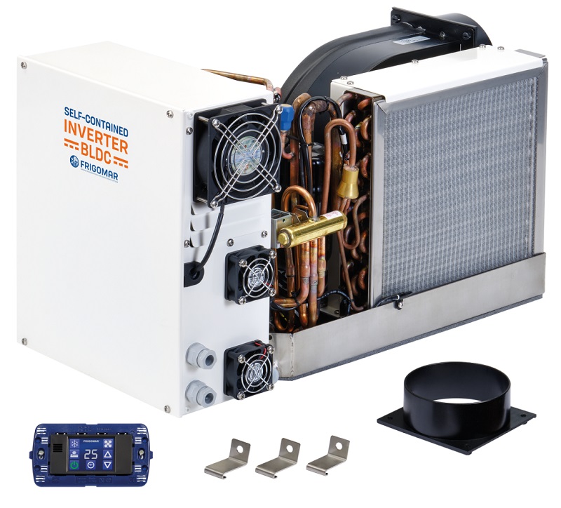 Frigomar self-contained unit 24V/48V DC with variable speed