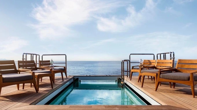 Boat of the Week: The Infinity Pool on This 229-Foot Superyacht Turns Into a Dance Floor at the Touch of a Button