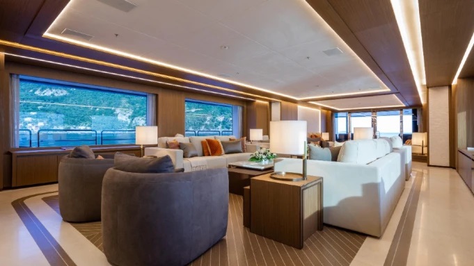 Boat of the Week: The Infinity Pool on This 229-Foot Superyacht Turns Into a Dance Floor at the Touch of a Button