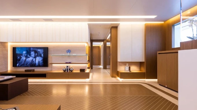 Boat of the Week: The Infinity Pool on This 229-Foot Superyacht Turns Into a Dance Floor at the Touch of a Button