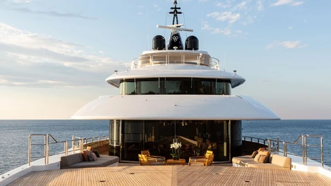 Boat of the Week: The Infinity Pool on This 229-Foot Superyacht Turns Into a Dance Floor at the Touch of a Button