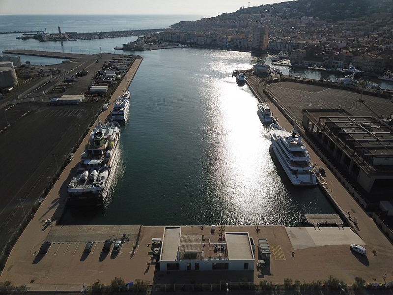 A completely different type of marina