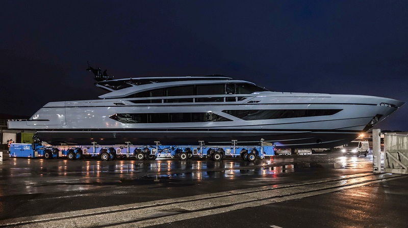 First 37m AB120 Launched by AB Yachts