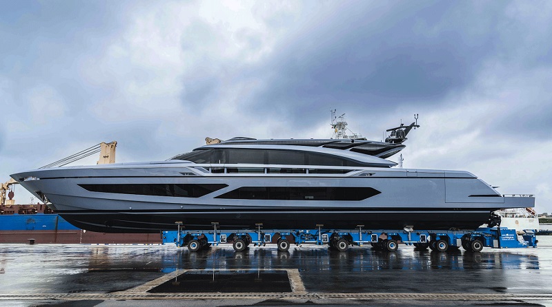 First 37m AB120 Launched by AB Yachts