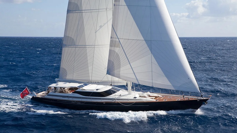 37m sailing yacht Genevieve rescues 16 after fishing vessel capsizes off St Kitts