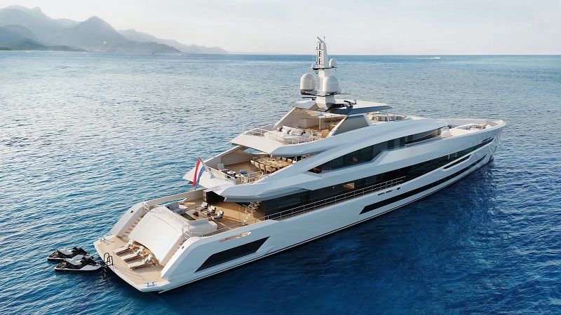 In-build 57m Heesen Project Akira sold