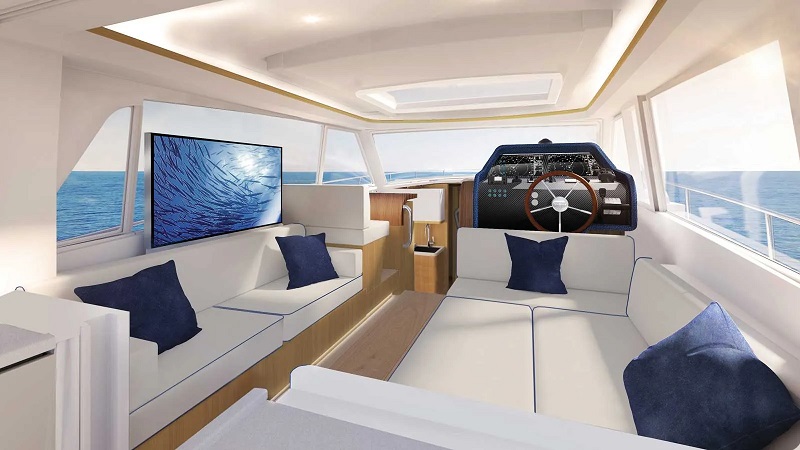 Winch Design presents new Boston Boatworks day cruiser