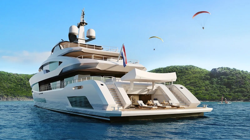 In-build 57m Heesen Project Akira sold