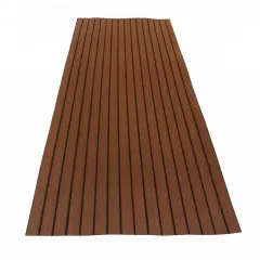 Melors Anti UV Non Slip PE/EVA Faux Teak Boat Accessories For Marine Flooring