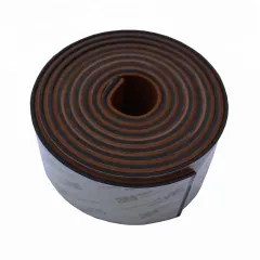 Melors Dark Brown + Black Color EVA Foam Marine Boat Flooring Faux Teak Strip