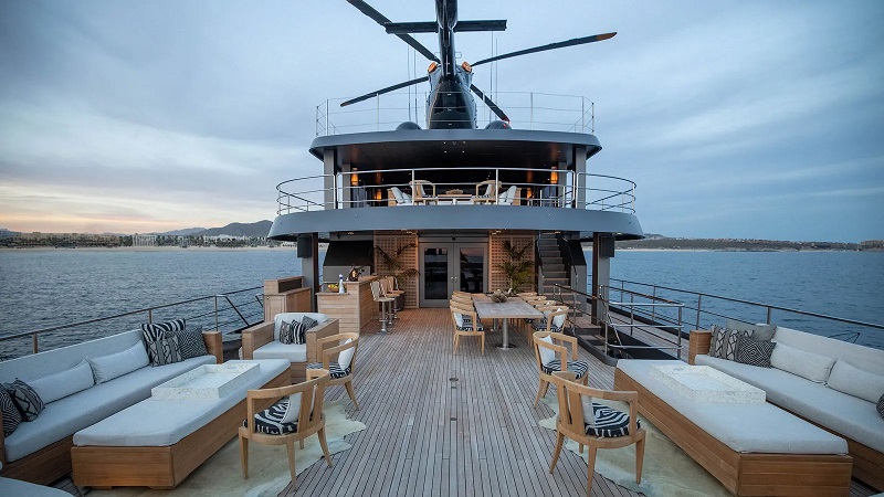 50m converted naval ship Plan B joins the market