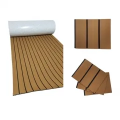 Melors EVA Foam Faux Teak Marine Non Skid Mat EVA Traction Sheet