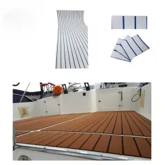 Melors Swimming Pool Decking Boat Deck Mats Marine Teak Flooring