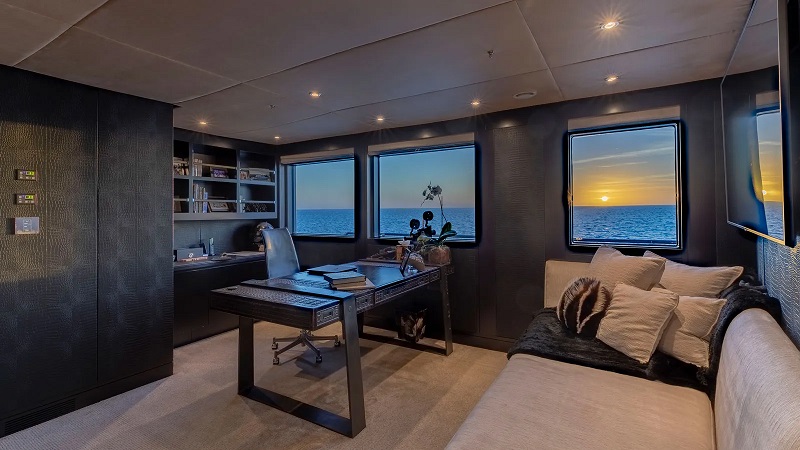 50m converted naval ship Plan B joins the market