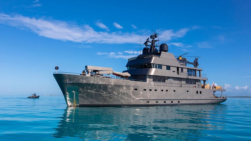 50m converted naval ship Plan B joins the market