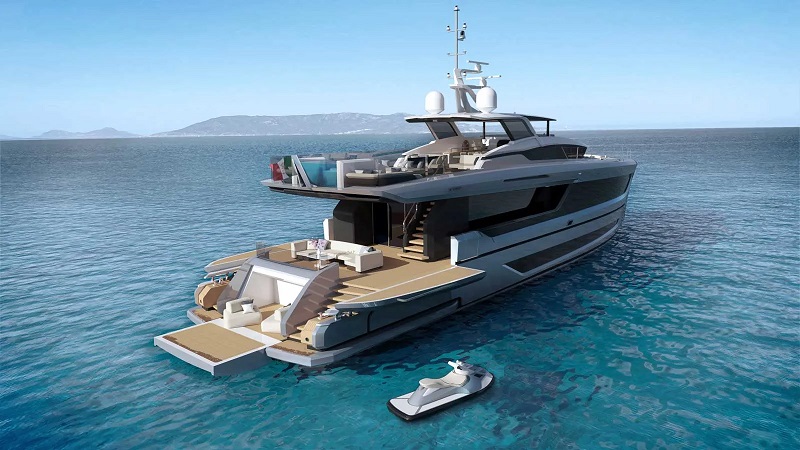 Hull of first Vittoria Veloce 32 RPH completed