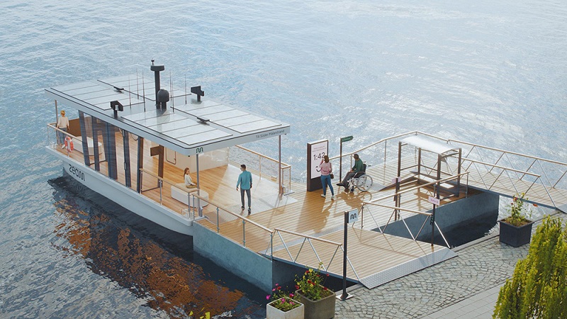 The World’s First Self-Sailing Electric Ferry Is Launching in Stockholm This Summer