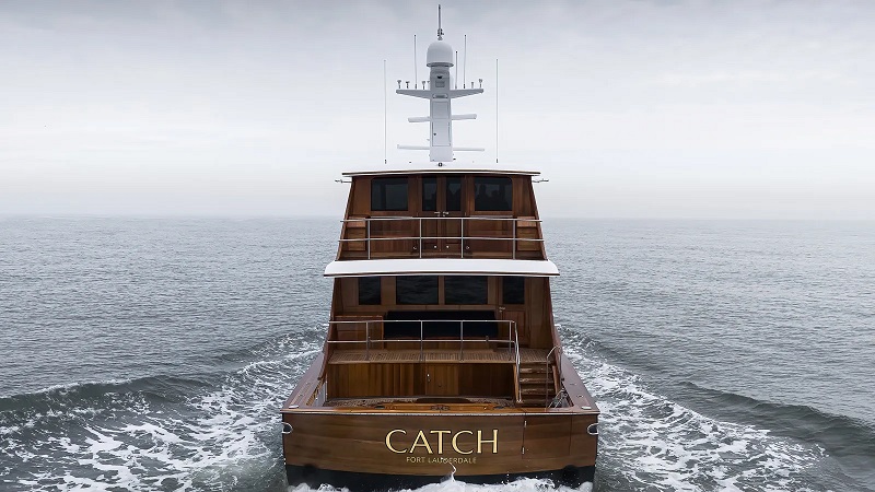 Feadship launches 27m Catch following 10-month refit