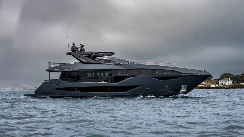 Fourth Sunseeker 100 Yacht delivered and named Majic