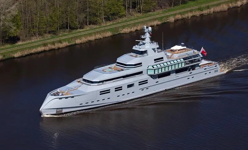 Lürssen’s secretive 90-metre Norn makes maiden voyage