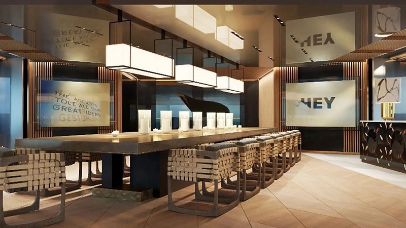 This New 364-Foot Megayacht Concept Lets You Watch the Chef Cook While You Eat