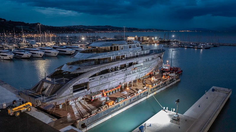 67m CRN Project Maranello takes shape in Ancona 67m CRN Project Maranello takes shape in Ancona