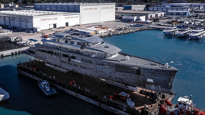 67m CRN Project Maranello takes shape in Ancona 67m CRN Project Maranello takes shape in Ancona