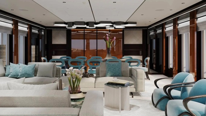 This 180-Foot Superyacht Blends Sleek Dutch Craftsmanship With Timeless Italian Style
