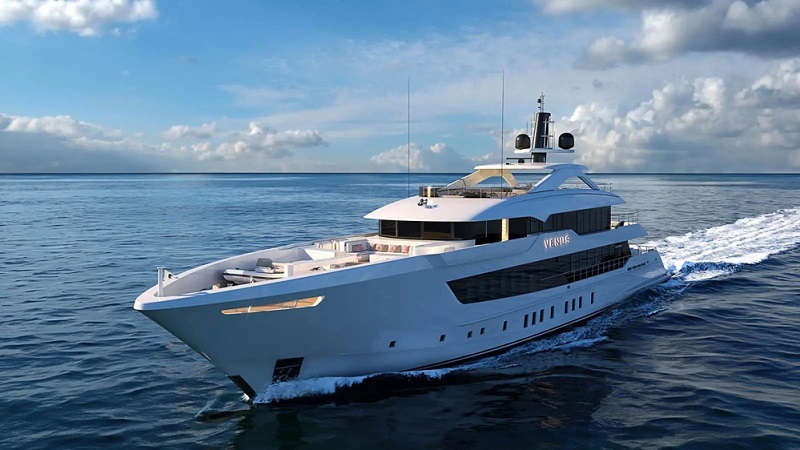 This 180-Foot Superyacht Blends Sleek Dutch Craftsmanship With Timeless Italian Style