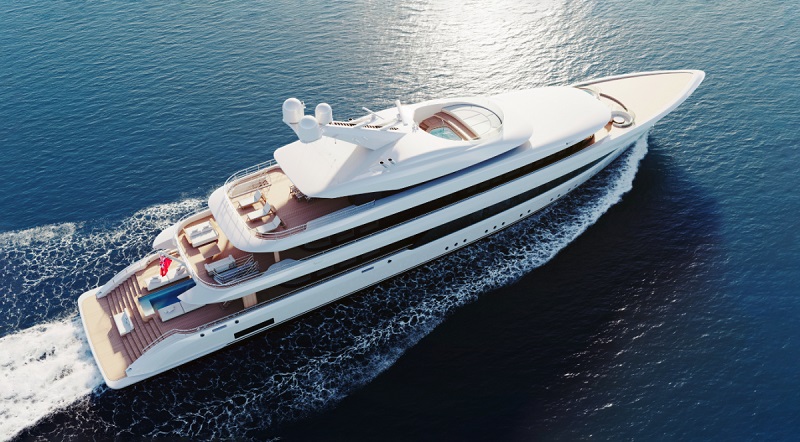 New build 72m Feadship for sale