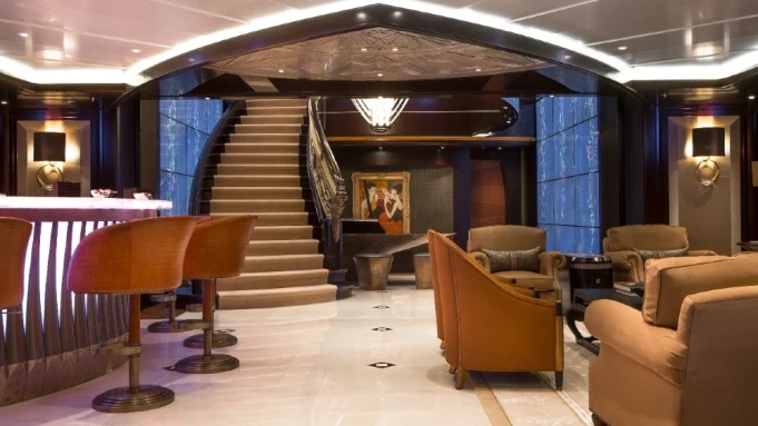 How an NFL Owner Turned His Bonkers 312-Foot Superyacht Into a ‘Champagne-and-Caviar Palace’