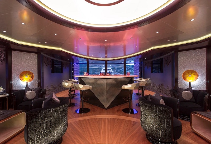 How an NFL Owner Turned His Bonkers 312-Foot Superyacht Into a ‘Champagne-and-Caviar Palace’
