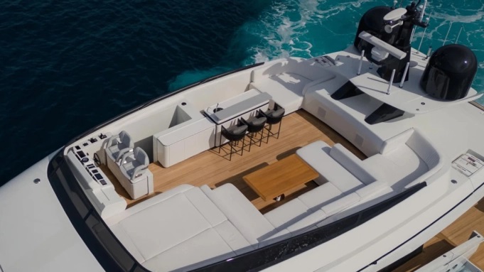 This Sleek New 99-Foot Yacht Is Like a Convertible Supercar for the High Seas