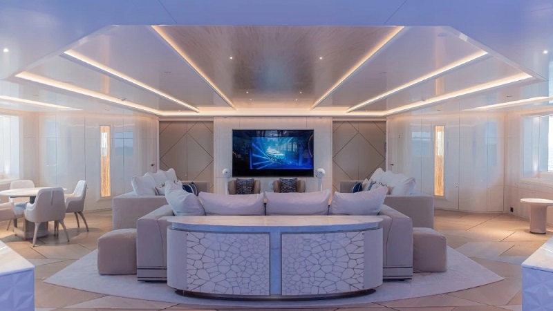 Boat of the Week: This Newly Renovated 345-Foot Gigayacht Has a Pool That Turns Into a Dance Floor