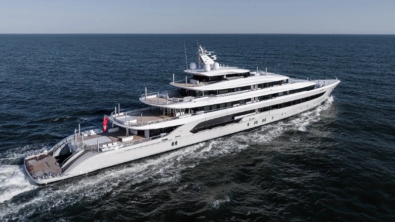 Boat of the Week: This Newly Renovated 345-Foot Gigayacht Has a Pool That Turns Into a Dance Floor