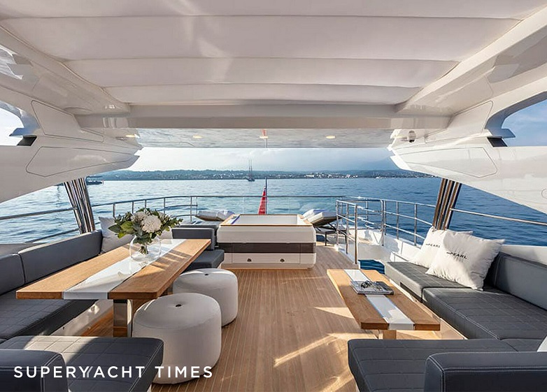 29m Pearl motor yacht Thetis enters the market