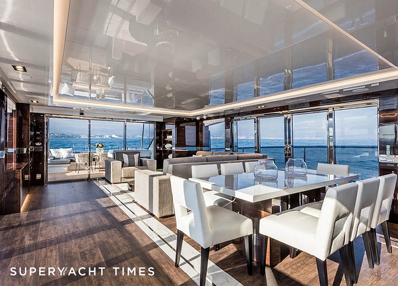 29m Pearl motor yacht Thetis enters the market