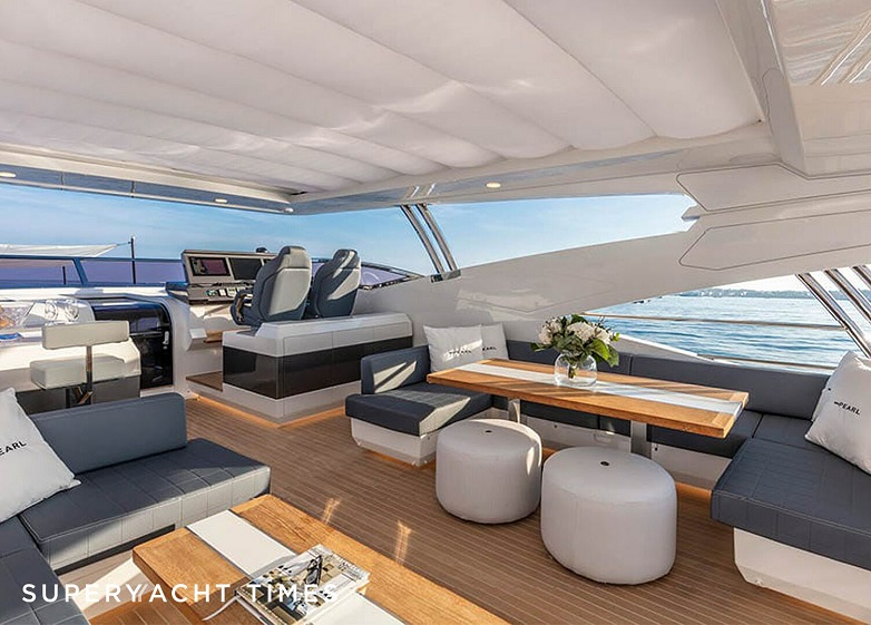 29m Pearl motor yacht Thetis enters the market