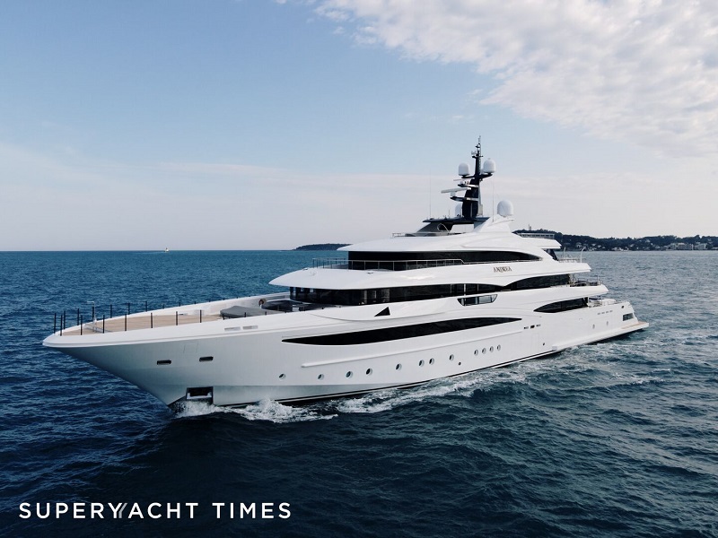 CRN superyacht Andrea in Antibes