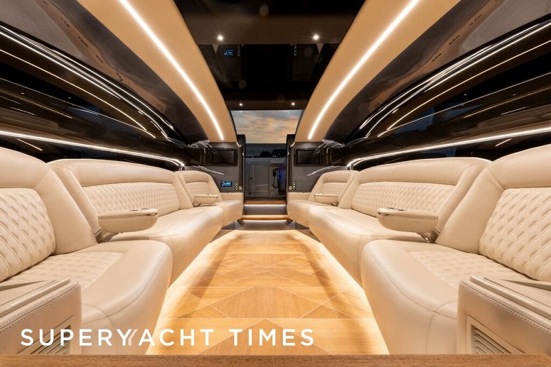 Compass Tenders has delivered two custom tenders for Oceanco's 105m superyacht H3