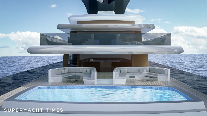 Daroca Design and Lateral Naval Architects unveil new 83m yacht concept Mirage