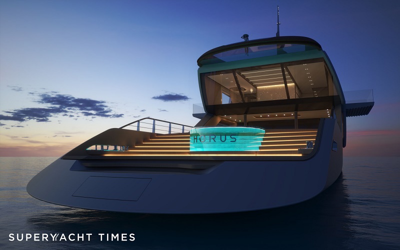 Introducing Horus: the 70m superyacht concept inspired by 1960s sports cars